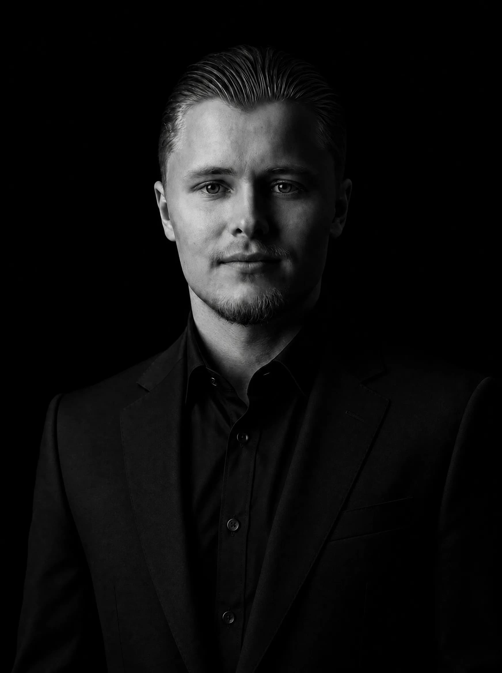 Porträtt av Vincent Sundberg